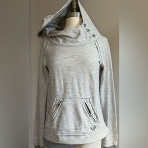 Roxy Grey Hoodie - Size XS
